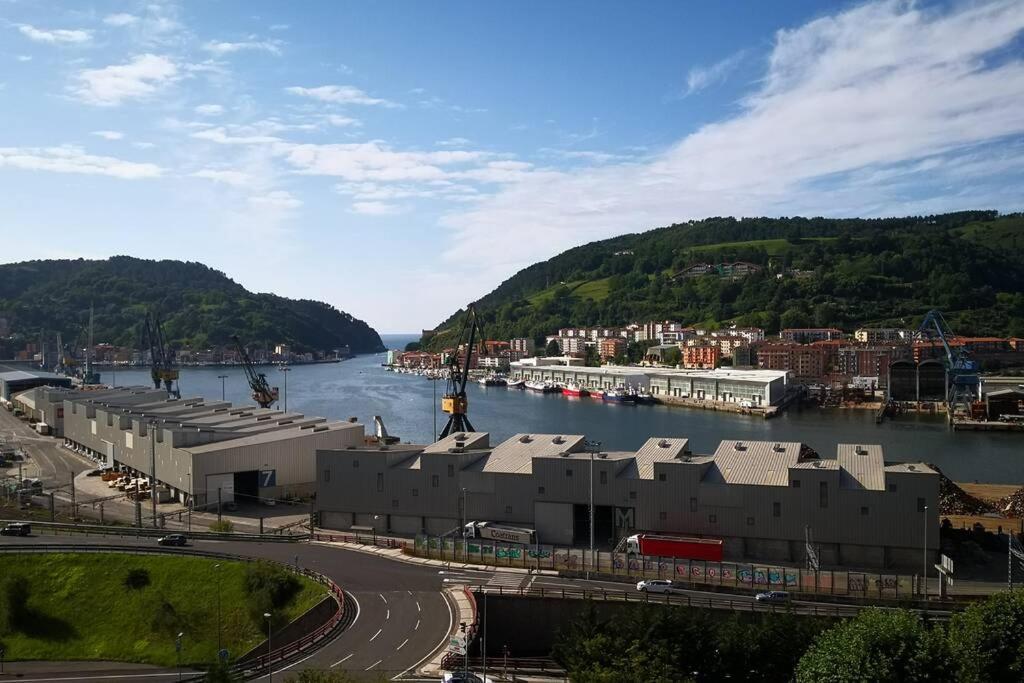 Apto Con Vistas A Bahia De Pasajes, A 10 Min Del Centro De San Sebastian Lezo Kültér fotó